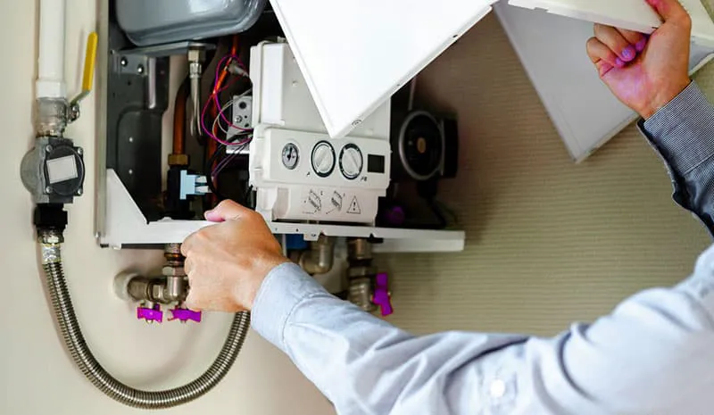 تعمیر پکیج ایران رادیاتور در دانشگاه شریف